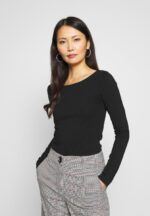 Anna Field kvinner 2 pakke langermet topp svart P266L586 - Bilde 3