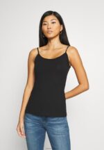 Anna Field kvinner 2 pakke topp hvit/svart P266L438 - Bilde 4