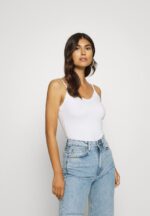 Anna Field kvinner 2 pakke topp hvit/svart P266L507 - Bilde 2