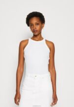 Anna Field kvinner 2 pakke topp off-white/grønn P266L479 - Bilde 4
