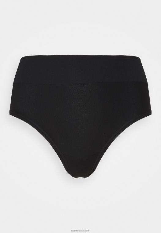 Anna Field kvinner 2 siders høy midje thong string svart P266L1012 - Bilde 7