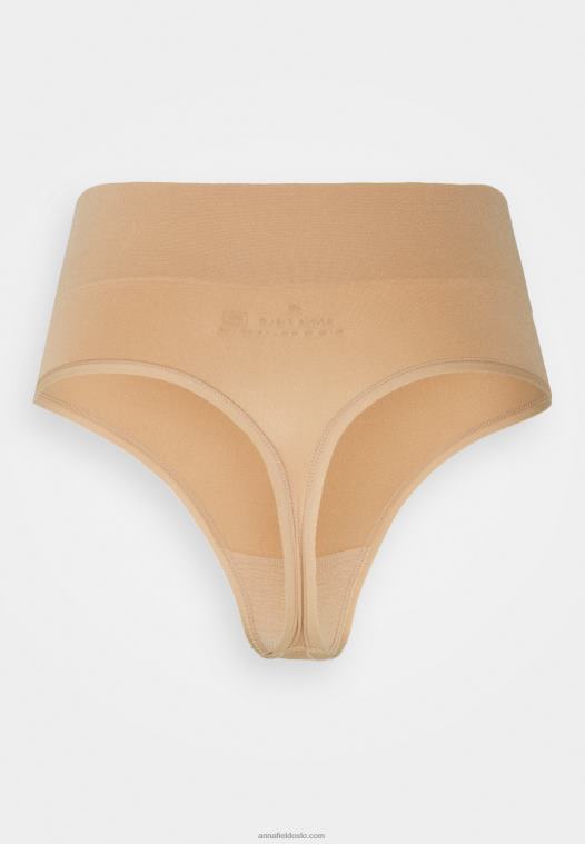 Anna Field kvinner 2p høy midje string string tan tan P266L1013 - Bilde 6