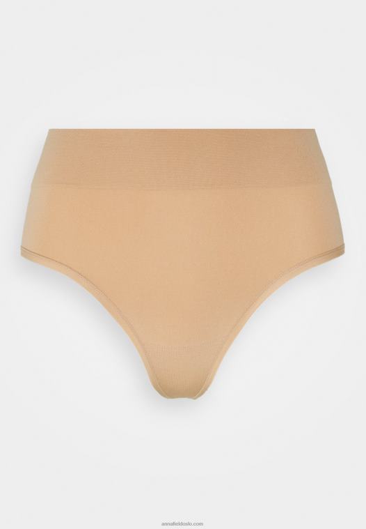 Anna Field kvinner 2p høy midje string string tan tan P266L1013 - Bilde 7