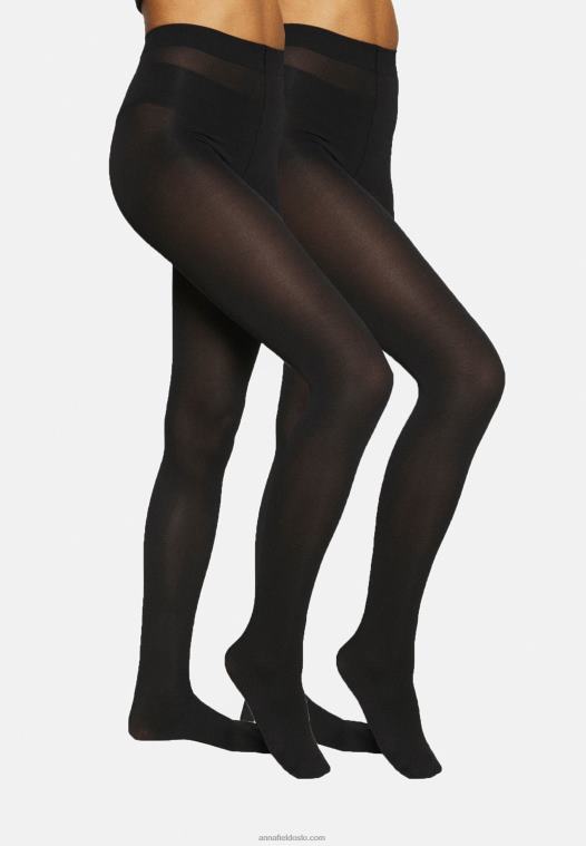 Anna Field kvinner 2pp 80 den tights sort P266L1103 - Bilde 2