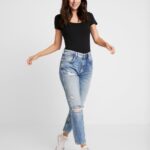 Anna Field kvinner 3 pack basic t-skjorte hvit/svart/mørk grå P266L312