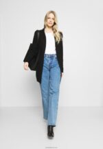 Anna Field kvinner 3-pack basic t-skjorte svart/hvit/flekket lys grå P266L266