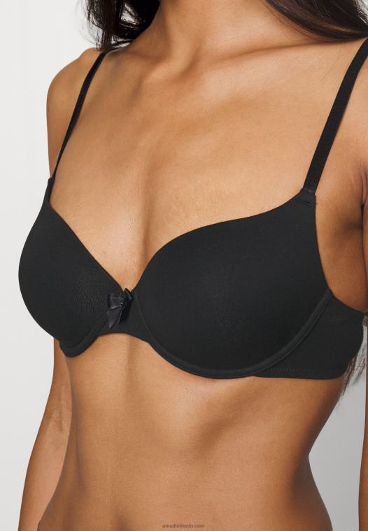 Anna Field kvinner 3-pack t-skjorte bh svart/naken/brun P266L944 - Bilde 7