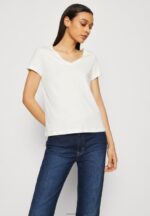 Anna Field kvinner 3-paks basic t-skjorte mørk gul/lilla/hvit P266L255 - Bilde 6