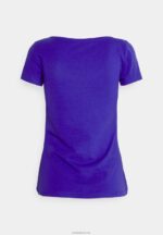 Anna Field kvinner 3-paks basic t-skjorte mørkeblå/rosa/off white P266L335 - Bilde 2