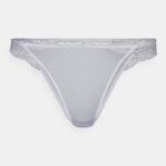 Anna Field kvinner 5-paks thong naken/svart P266L1007