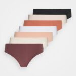 Anna Field kvinner 7-paknings thong naken P266L970