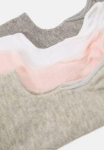 Anna Field kvinner 8-paknings trenersokker rosa, hvit, grå P266L1153 - Bilde 2