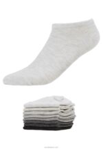 Anna Field kvinner 8pp sneaker sokker sokker grå P266L1146 - Bilde 2