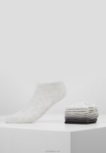 Anna Field kvinner 8pp sneaker sokker sokker grå P266L1146