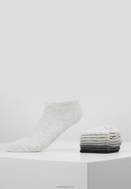 Anna Field kvinner 8pp sneaker sokker sokker grå P266L1146