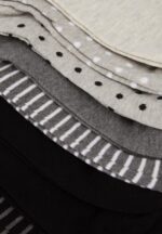 Anna Field kvinner 8pp spot stripe sokker grå P266L1144 - Bilde 3