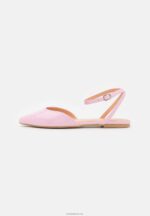 Anna Field kvinner ankelstropp ballettpumper rosa P266L2177 - Bilde 2