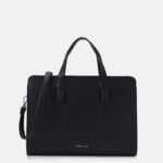 Anna Field kvinner awh-e754 502 blå laptopveske svart P266L2580