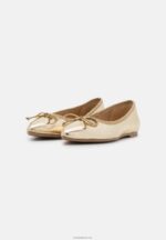 Anna Field kvinner ballet pumps gull P266L2136 - Bilde 3