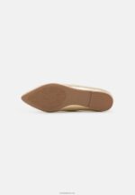 Anna Field kvinner ballet pumps gull P266L2136 - Bilde 5