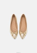 Anna Field kvinner ballet pumps gull P266L2136 - Bilde 6
