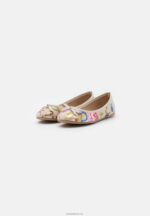 Anna Field kvinner ballett pumps beige P266L2107 - Bilde 3