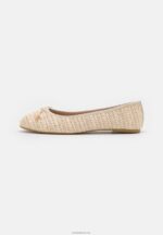 Anna Field kvinner ballett pumps beige P266L2154 - Bilde 2