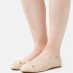 Anna Field kvinner ballett pumps beige P266L2154
