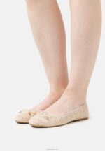 Anna Field kvinner ballett pumps beige P266L2154