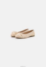 Anna Field kvinner ballett pumps beige P266L2154 - Bilde 3