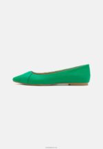 Anna Field kvinner ballett pumps grønn P266L2133 - Bilde 2