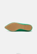 Anna Field kvinner ballett pumps grønn P266L2133 - Bilde 5