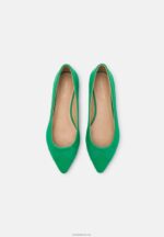 Anna Field kvinner ballett pumps grønn P266L2133 - Bilde 6