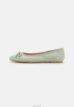 Anna Field kvinner ballett pumps grønn P266L2149 - Bilde 2