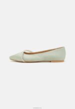 Anna Field kvinner ballett pumps grønn P266L2150 - Bilde 2