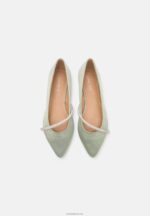 Anna Field kvinner ballett pumps grønn P266L2150 - Bilde 6