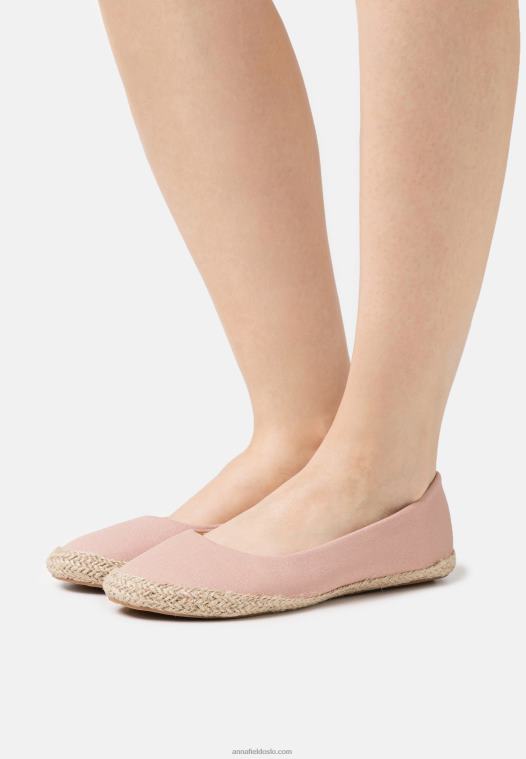 anna_field_kvinner_ballett_pumps_lys_rosa_p266l2093.jpg Anna Field kvinner ballett pumps lys rosa P266L2093 - Bilde 1