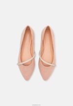 Anna Field kvinner ballett pumps lys rosa P266L2118 - Bilde 6