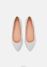 Anna Field kvinner ballettpumper hvit P266L2122 - Bilde 6