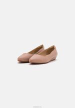 Anna Field kvinner ballettpumper i skinn lys rosa P266L2128 - Bilde 3