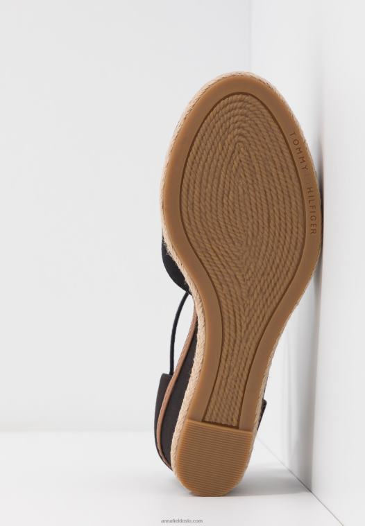 Anna Field kvinner basic lukket tå mid wedge wedges svart P266L1710 - Bilde 9