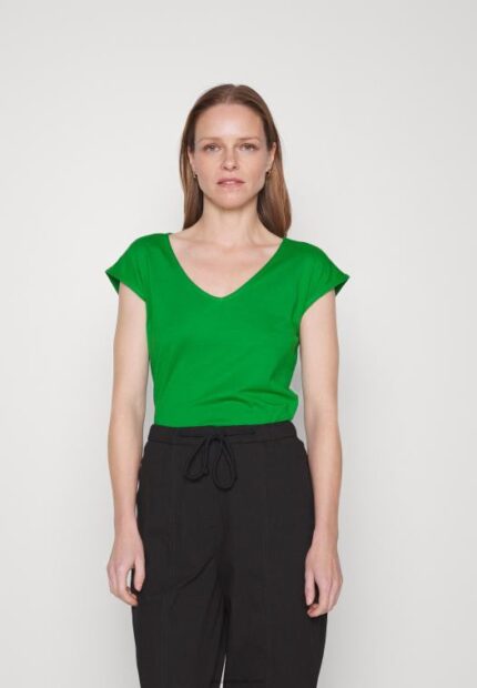 Anna Field kvinner basic t-skjorte grønn P266L296