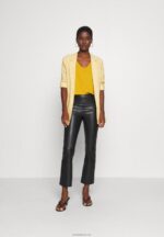 Anna Field kvinner basic t-skjorte gylden gul P266L279 - Bilde 2