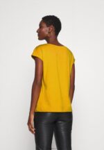 Anna Field kvinner basic t-skjorte gylden gul P266L279 - Bilde 3
