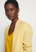 Anna Field kvinner basic t-skjorte gylden gul P266L279 - Bilde 5