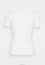 Anna Field kvinner basic t-skjorte hvit P266L238 - Bilde 2
