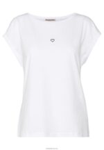 Anna Field kvinner basic t-skjorte hvit P266L280 - Bilde 4