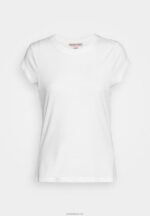 Anna Field kvinner basic t-skjorte hvit P266L304 - Bilde 5