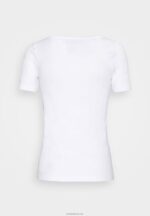 Anna Field kvinner basic t-skjorte hvit P266L350 - Bilde 10