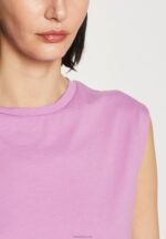 Anna Field kvinner basic t-skjorte lilla P266L363 - Bilde 6